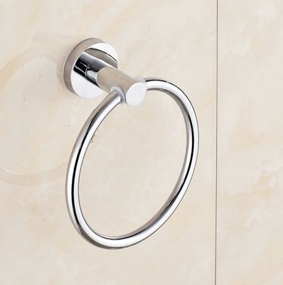 Customize OEM Style Silver Towel Ring Stainless Steel for Kitchen Bathroom Accessory Classic Surface Modern Technical Hotel