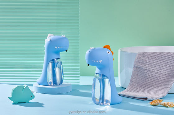 Bathroom Dinosaur Desk-top Flush Light Music Electric Multi-functional Automatic Foam Soap Dispenser 260ml USB Kids Cute