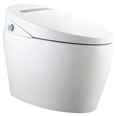 One Piece Structure Heated Bidet Toilet with Integrated Multi-Function Luxury and Intelligent Automatic Design