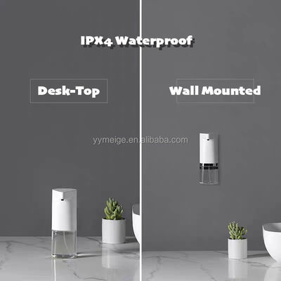 Hotel Meige X-202 2022 Black 350ml Kitchen Foam Liquid Mist Gel IPX4 FCC CE Infrared Touch Free Intelligent Soap Dispenser