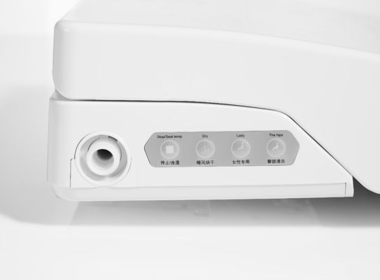 Intelligent Toilet Seat Cover with Buffer Cover Plate and Remote Control Included