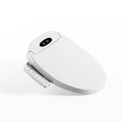 U Shape Soft Close Sanitary Ware Night Mode Smart Toilet Seat with High End Anti-Bacterial Plastic and Built-in Damper